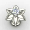 Star Screw Silver Nose Pin