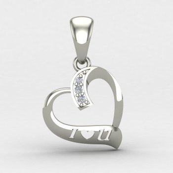 Love You Silver Locket