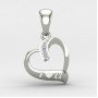 Love You Silver Locket