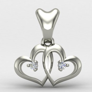 Stylish Heart Locket Silver