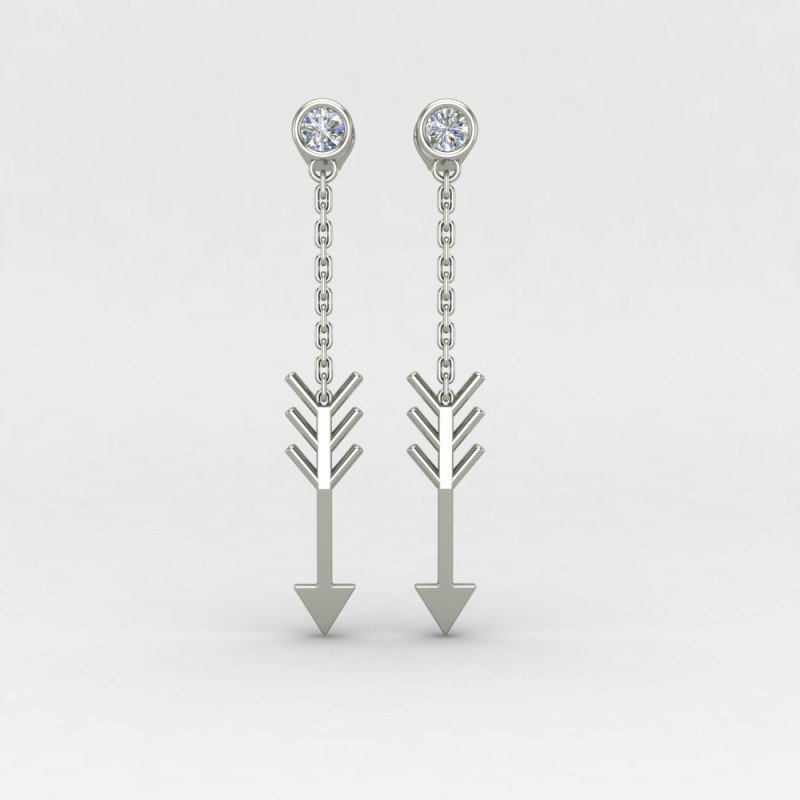 Silver Earrings Dangle