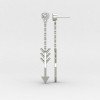 Silver Earrings Dangle