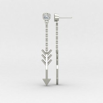Silver Earrings Dangle