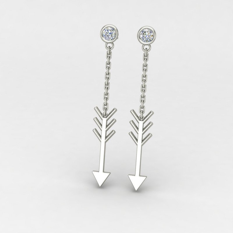 Silver Earrings Dangle