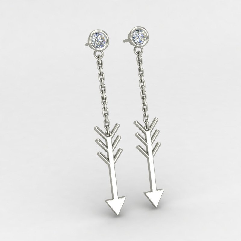 Silver Earrings Dangle