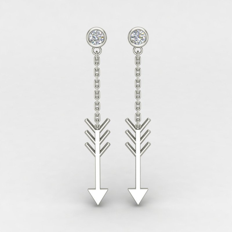 Silver Earrings Dangle