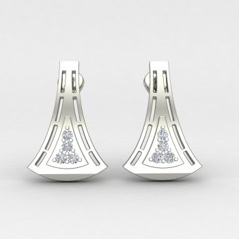 Artistic Silver Earring