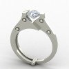Engagement Silver Ring