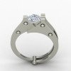 Engagement Silver Ring