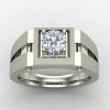 Solitaire Gents Wedding Ring Solitaire Gents Wedding Ring