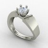 Single Diamond Solitaire Ring