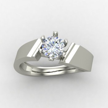 Single Diamond Solitaire Ring Single Diamond Solitaire Ring