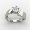 Single Diamond Solitaire Ring