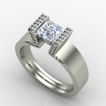 Exclusive Solitaire Engagement Ring