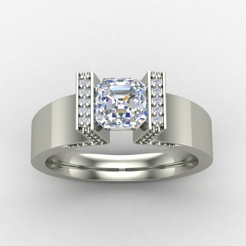 Exclusive Solitaire Engagement Ring