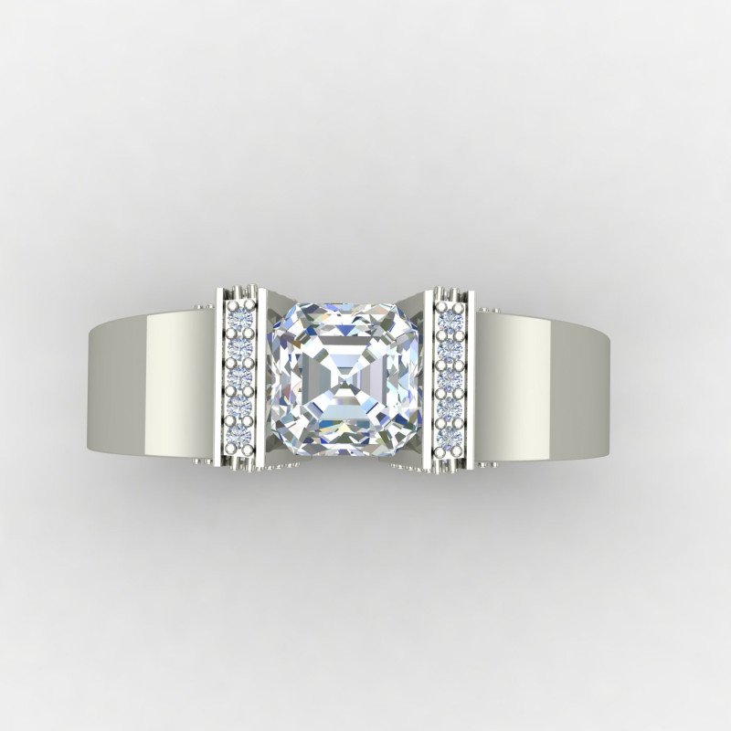 Exclusive Solitaire Engagement Ring