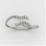 Leaves Silver Bangle for Women
