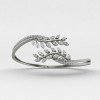 Leaves Silver Bangle for Women Leaves Silver Bangle for Women