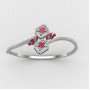 Stylish Oval Silver Bracelet