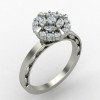 Cluster Flower Ring
