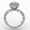 Cluster Flower Ring