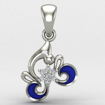 Silver Ganesh Ji Pendant