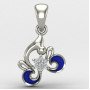 Silver Ganesh Ji Pendant