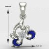 Silver Ganesh Ji Pendant Silver Ganesh Ji Pendant