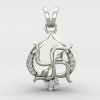 Swastik Arrow Pendant