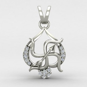 Swastik Arrow Pendant