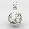 Swastik Arrow Pendant
