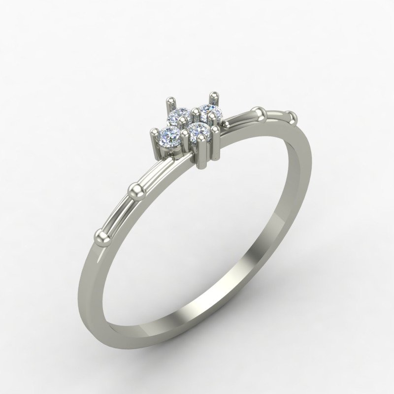 Casual Cz Diamond Ring Casual Cz Diamond Ring