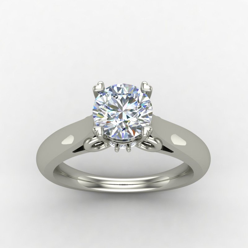 Fashion Solitaire Engagement Ring