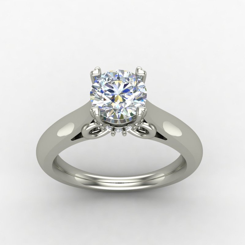 Fashion Solitaire Engagement Ring