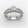 Men Engagement Solitaire Ring