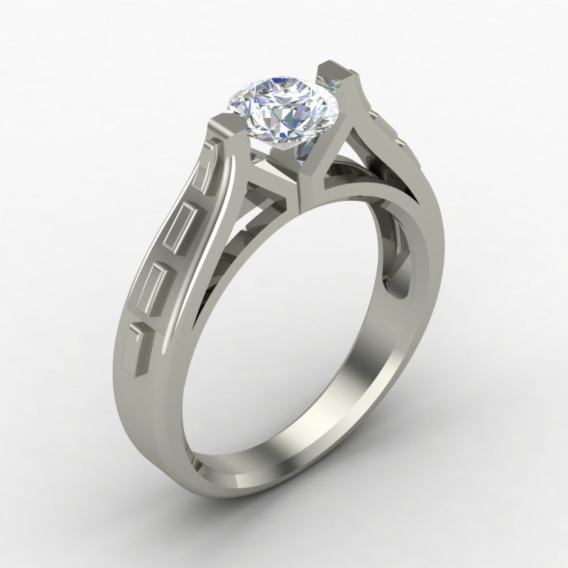 Men Engagement Solitaire Ring