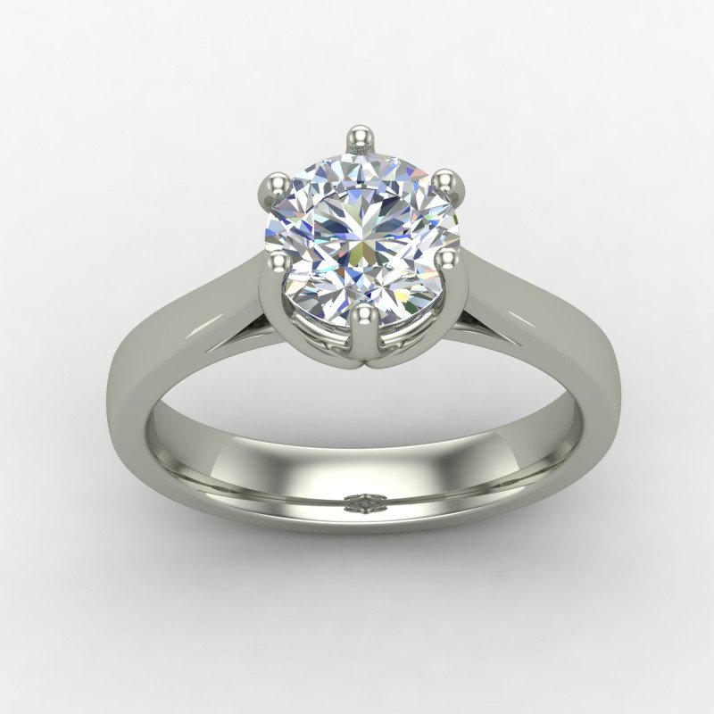 Women Solitaire Ring Women Solitaire Ring