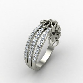 Silver Band Ring for Girlfriend