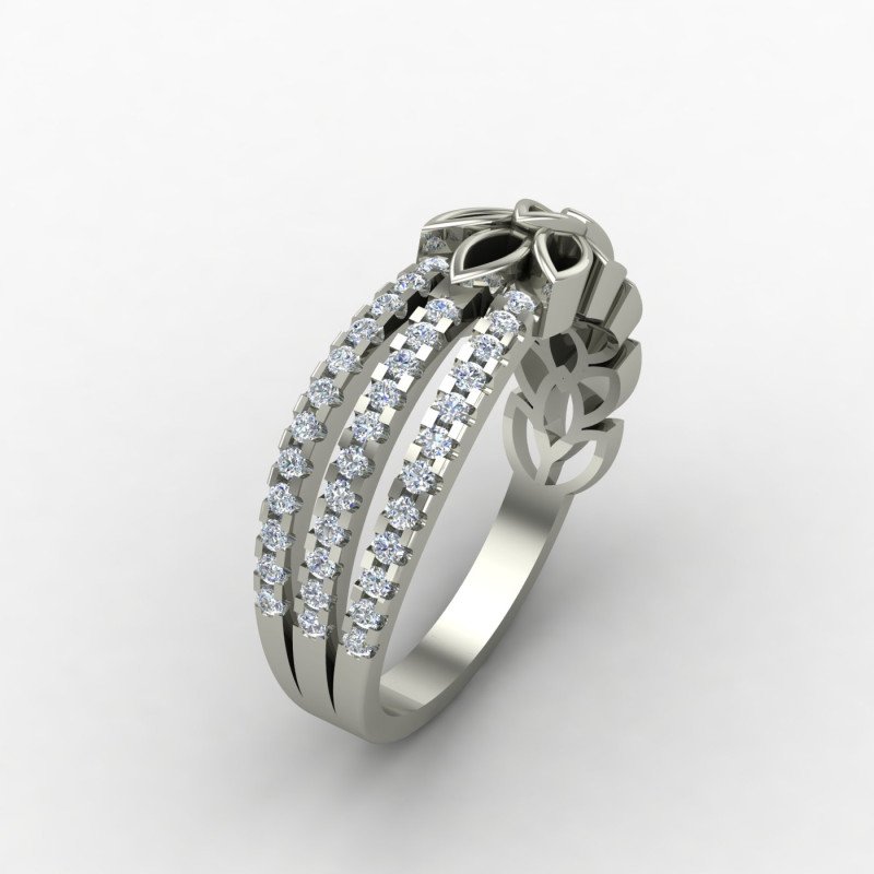Silver Band Ring for Girlfriend