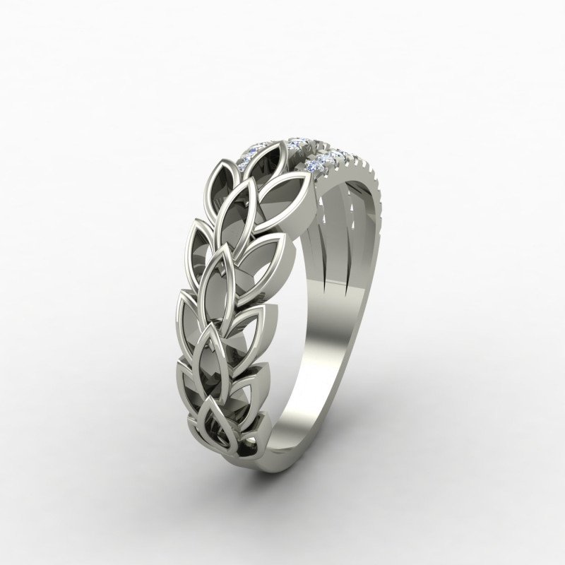 Silver Band Ring for Girlfriend