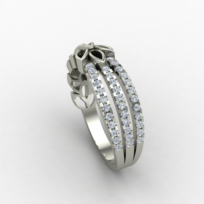 Silver Band Ring for Girlfriend