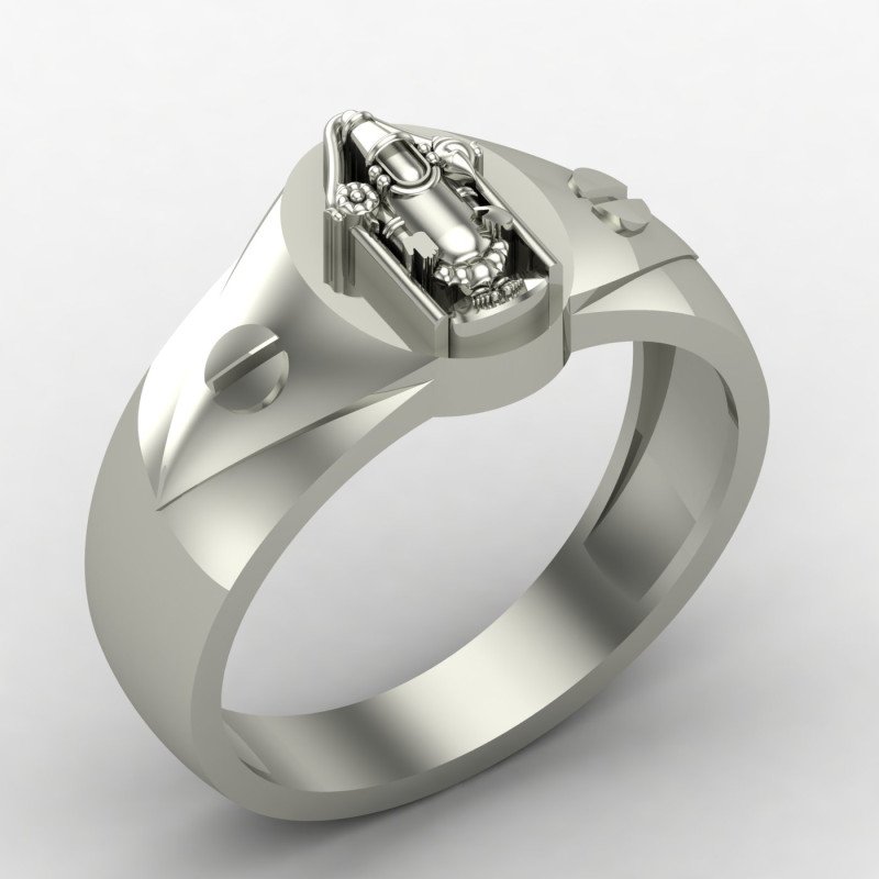 Tirupati Balaji Men Ring
