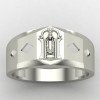 Square Balaji Men Ring