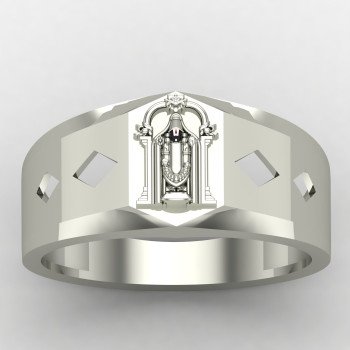 Square Balaji Men Ring