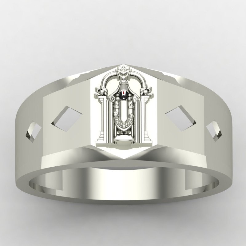 Square Balaji Men Ring