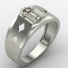 Square Balaji Men Ring