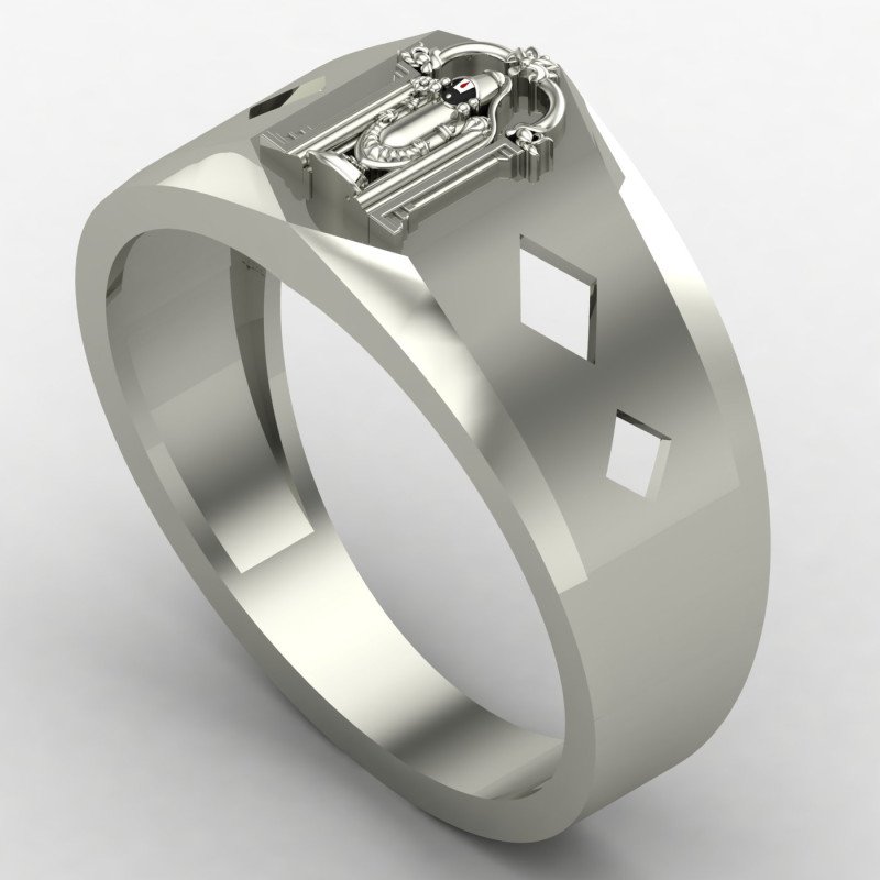 Square Balaji Men Ring