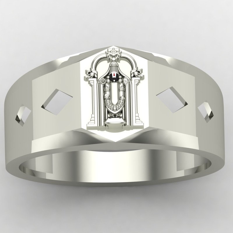 Square Balaji Men Ring