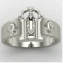 Silver Tirupati Balaji Ring