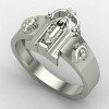 Silver Tirupati Balaji Ring
